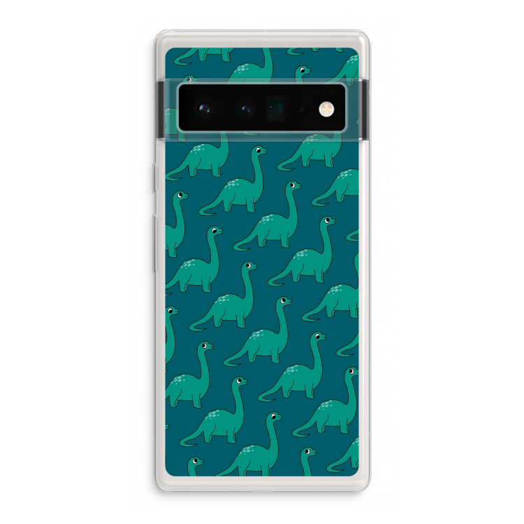 Diplodocus: Google Pixel 6 Pro Transparant Hoesje