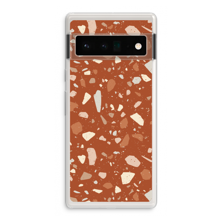 Terrazzo N°22: Google Pixel 6 Pro Transparant Hoesje