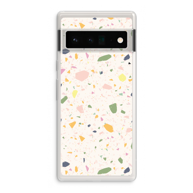 Terrazzo N°21: Google Pixel 6 Pro Transparant Hoesje