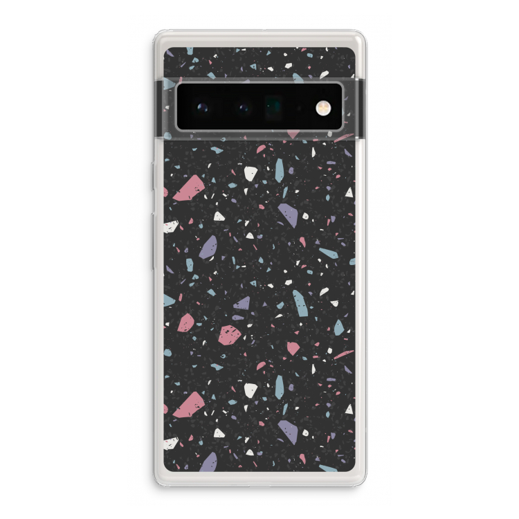 Terrazzo N°16: Google Pixel 6 Pro Transparant Hoesje
