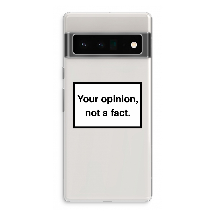 Your opinion: Google Pixel 6 Pro Transparant Hoesje