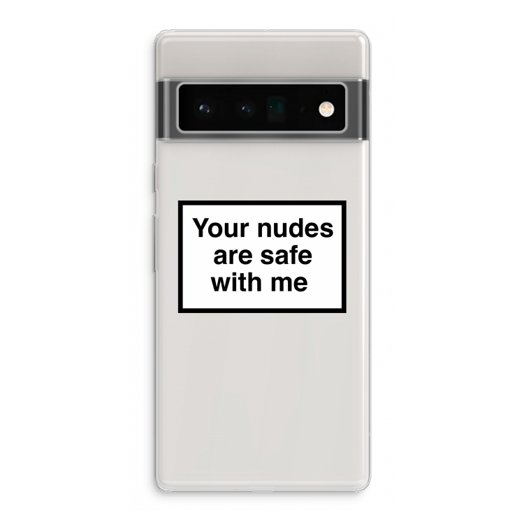 Safe with me: Google Pixel 6 Pro Transparant Hoesje