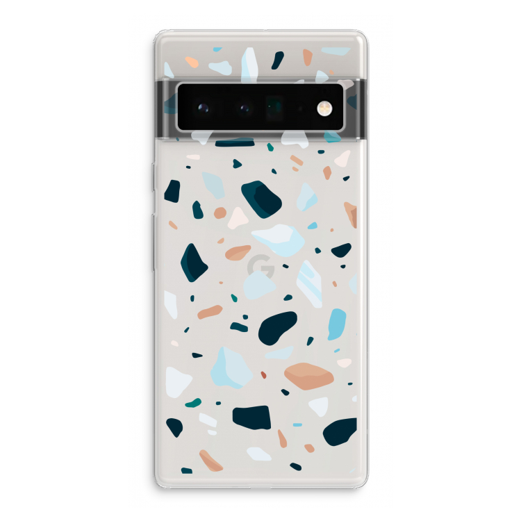 Terrazzo N°13: Google Pixel 6 Pro Transparant Hoesje