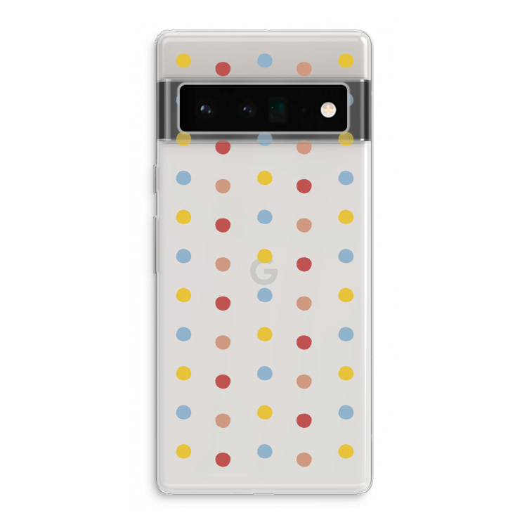 Bollen: Google Pixel 6 Pro Transparant Hoesje
