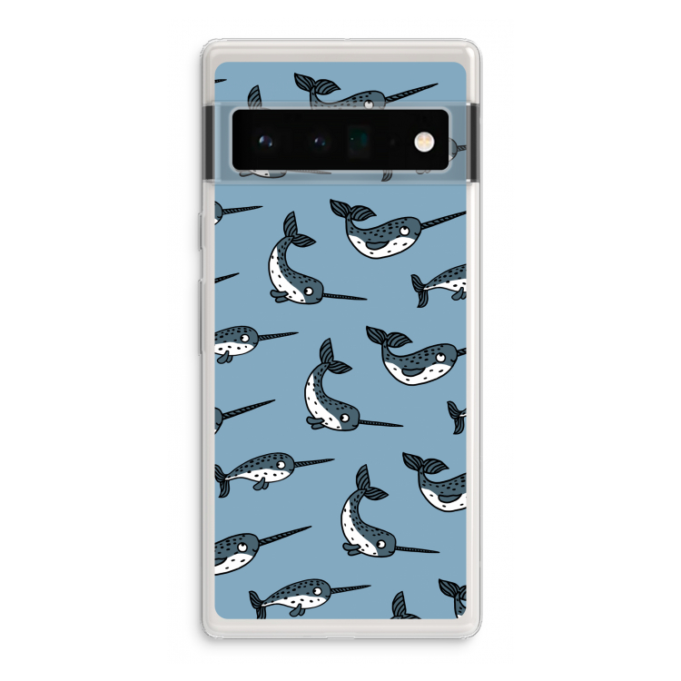 Narwhal: Google Pixel 6 Pro Transparant Hoesje