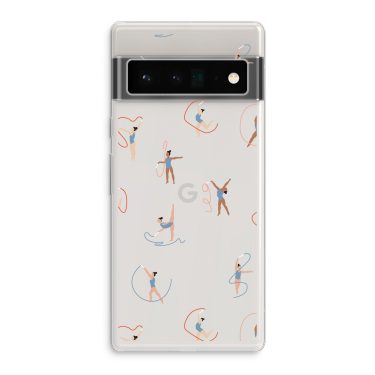 Dancing #3: Google Pixel 6 Pro Transparant Hoesje