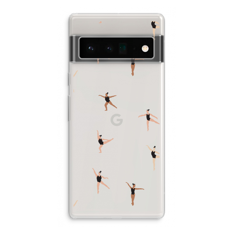 Dancing #1: Google Pixel 6 Pro Transparant Hoesje