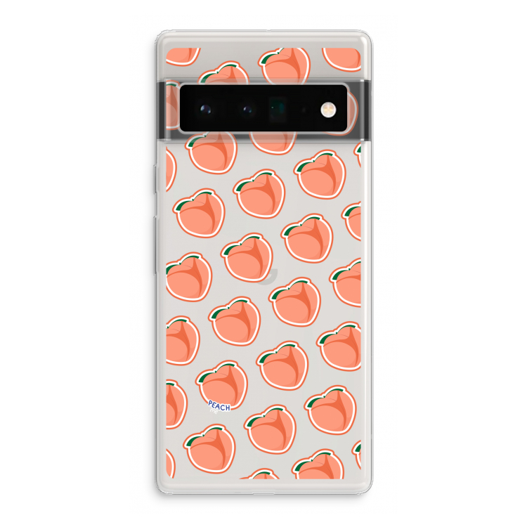 Just peachy: Google Pixel 6 Pro Transparant Hoesje