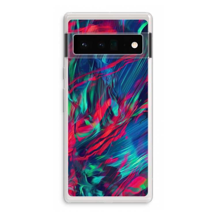 Pilgrims Of The Sea: Google Pixel 6 Pro Transparant Hoesje