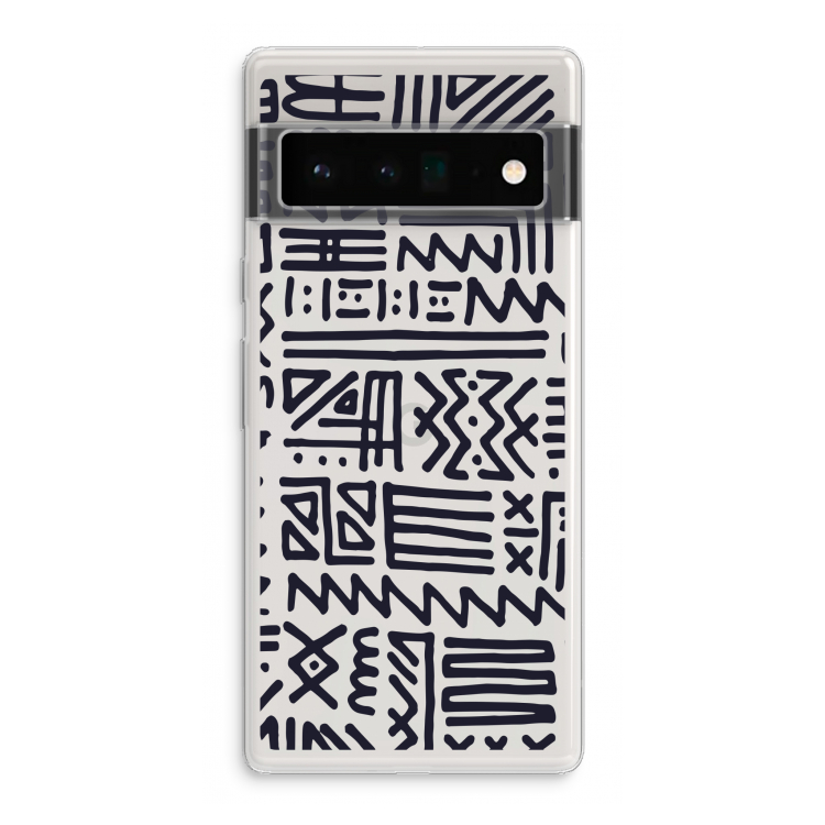 Marrakech print: Google Pixel 6 Pro Transparant Hoesje