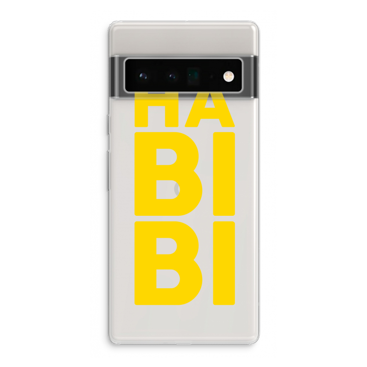 Habibi Majorelle : Google Pixel 6 Pro Transparant Hoesje