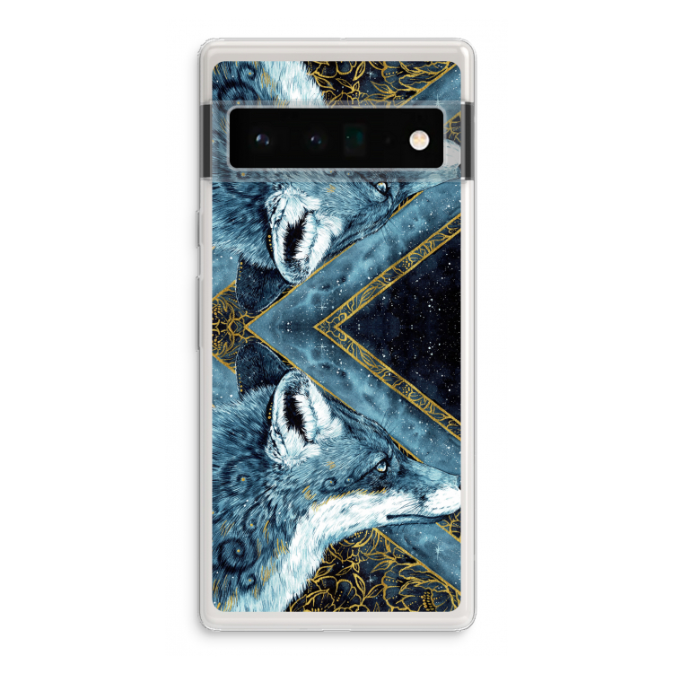 Golden Fox: Google Pixel 6 Pro Transparant Hoesje
