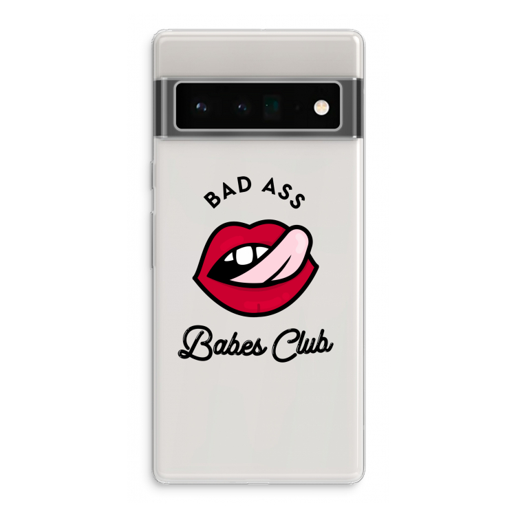 Badass Babes Club: Google Pixel 6 Pro Transparant Hoesje
