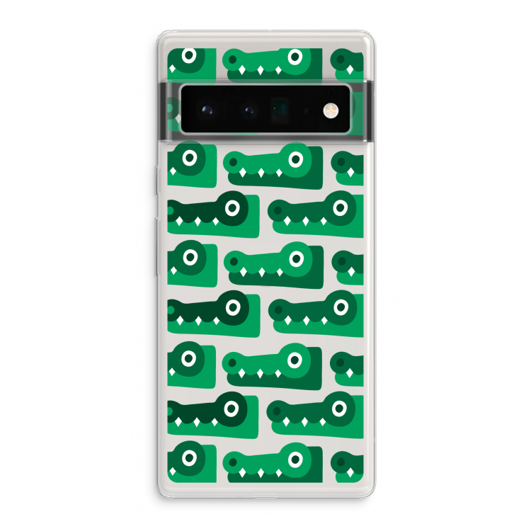 Crocs: Google Pixel 6 Pro Transparant Hoesje