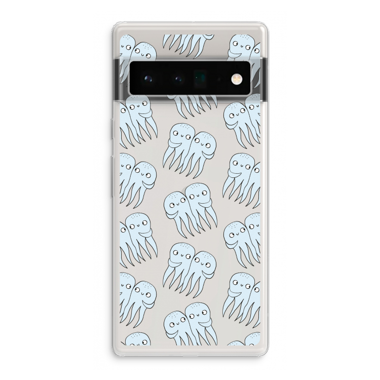Octopussen: Google Pixel 6 Pro Transparant Hoesje