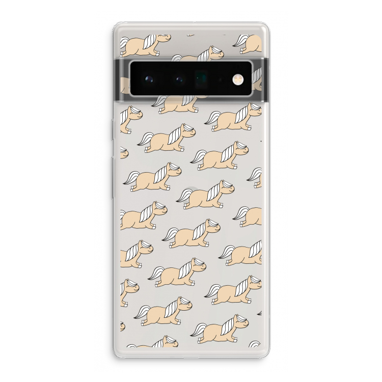 Ponys: Google Pixel 6 Pro Transparant Hoesje
