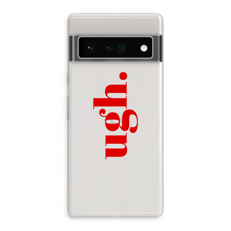 Ugh: Google Pixel 6 Pro Transparant Hoesje