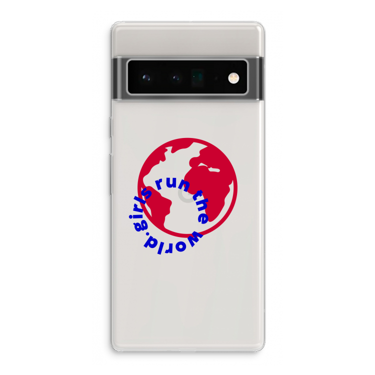 Run The World: Google Pixel 6 Pro Transparant Hoesje