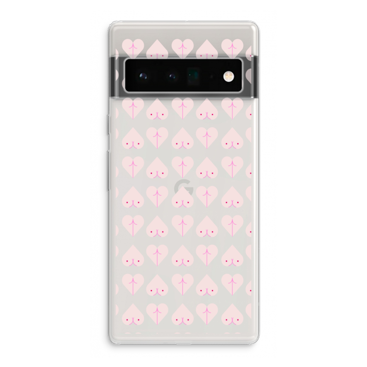 Ass 'n Titties: Google Pixel 6 Pro Transparant Hoesje