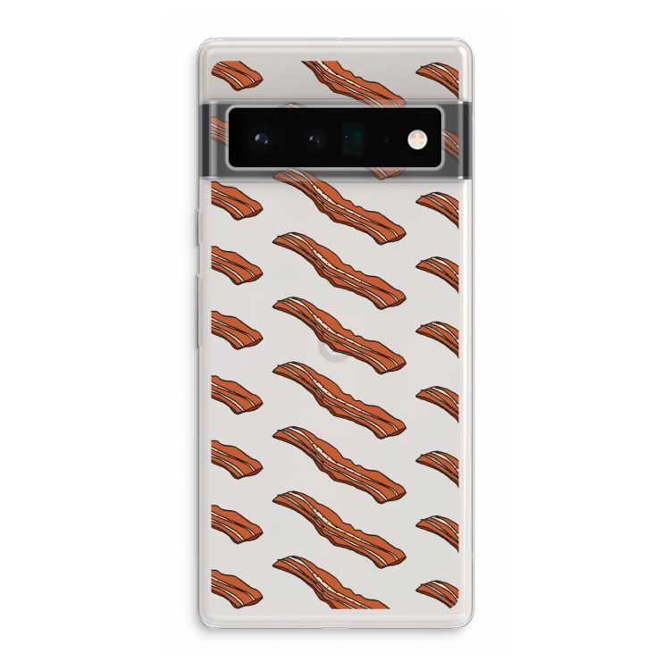 Bacon to my eggs #2: Google Pixel 6 Pro Transparant Hoesje