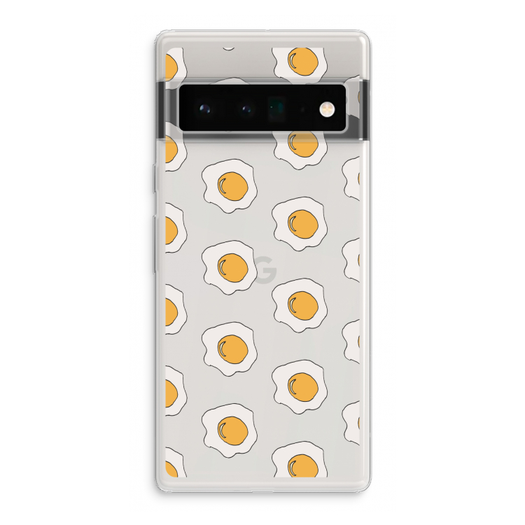 Bacon to my eggs #1: Google Pixel 6 Pro Transparant Hoesje