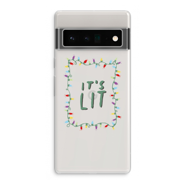 It's Lit: Google Pixel 6 Pro Transparant Hoesje