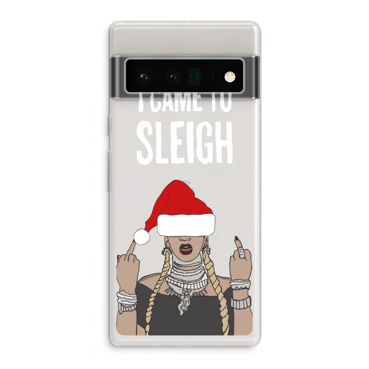 Came To Sleigh: Google Pixel 6 Pro Transparant Hoesje