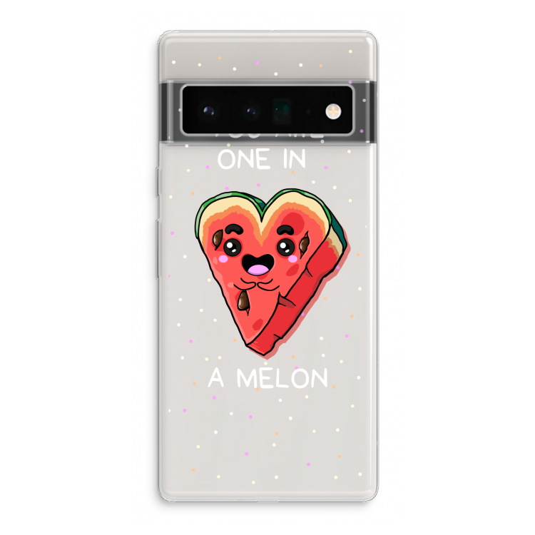 One In A Melon: Google Pixel 6 Pro Transparant Hoesje