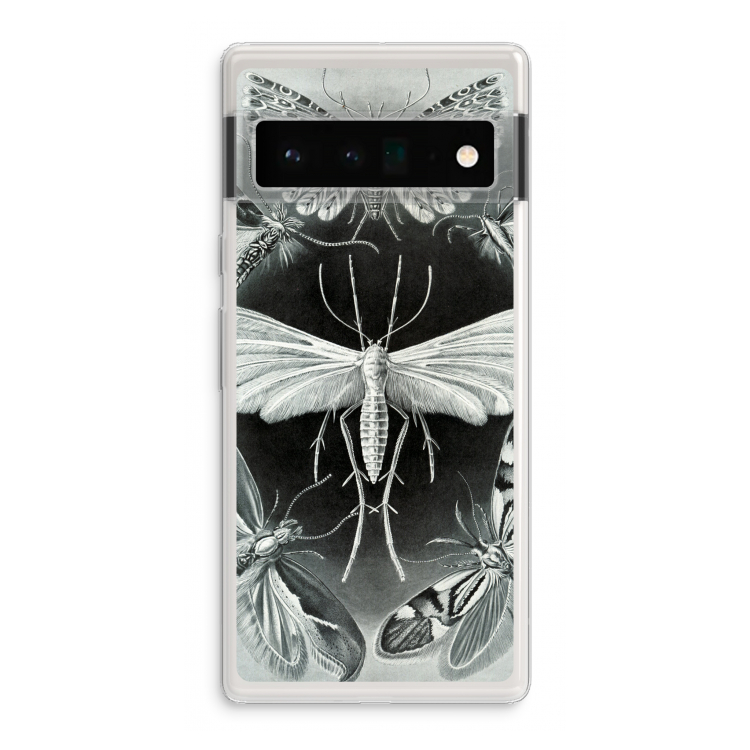 Haeckel Tineida: Google Pixel 6 Pro Transparant Hoesje