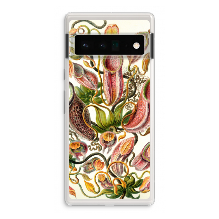 Haeckel Nepenthaceae: Google Pixel 6 Pro Transparant Hoesje