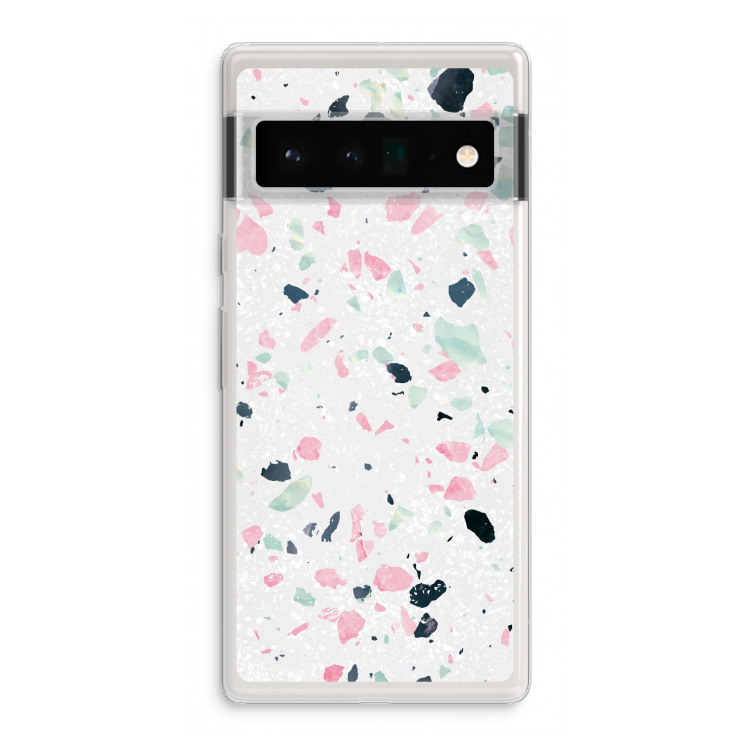Terrazzo N°3: Google Pixel 6 Pro Transparant Hoesje