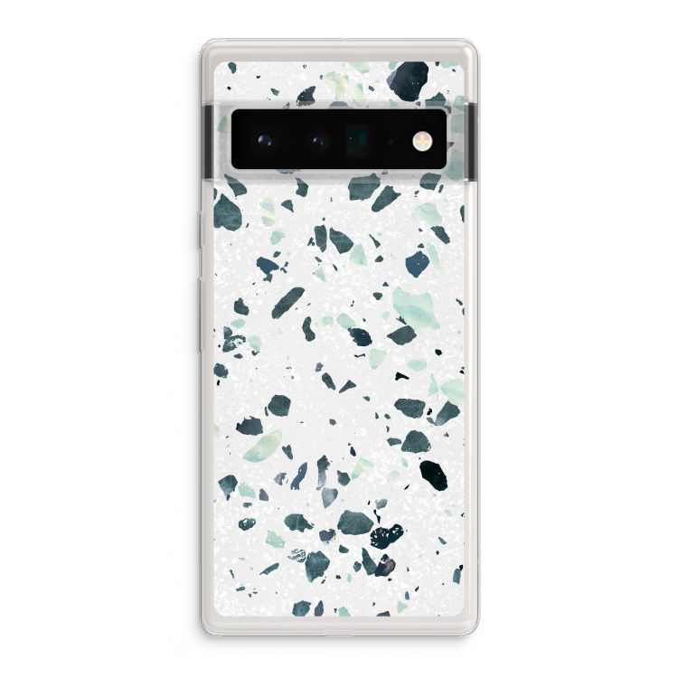 Terrazzo N°2: Google Pixel 6 Pro Transparant Hoesje