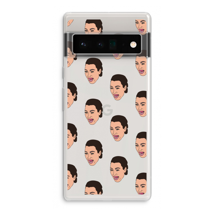 Ugly Cry Call: Google Pixel 6 Pro Transparant Hoesje