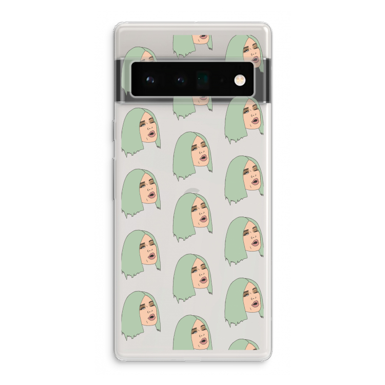 King Kylie: Google Pixel 6 Pro Transparant Hoesje