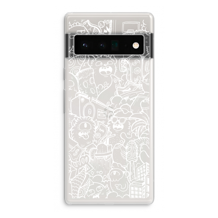 Vexx City #2: Google Pixel 6 Pro Transparant Hoesje