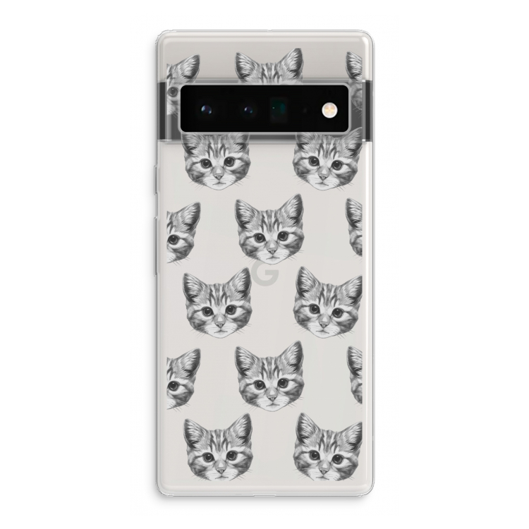 Kitten: Google Pixel 6 Pro Transparant Hoesje
