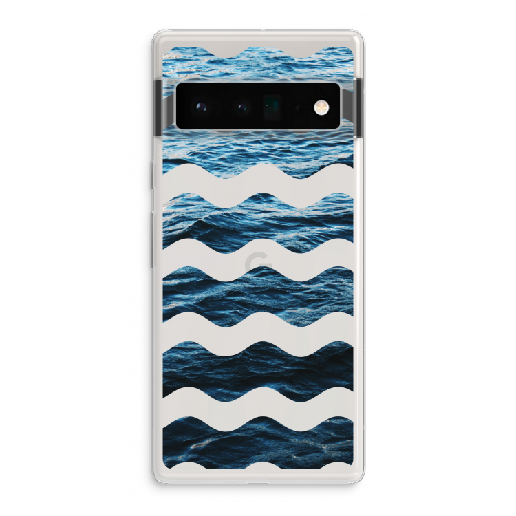 Oceaan: Google Pixel 6 Pro Transparant Hoesje