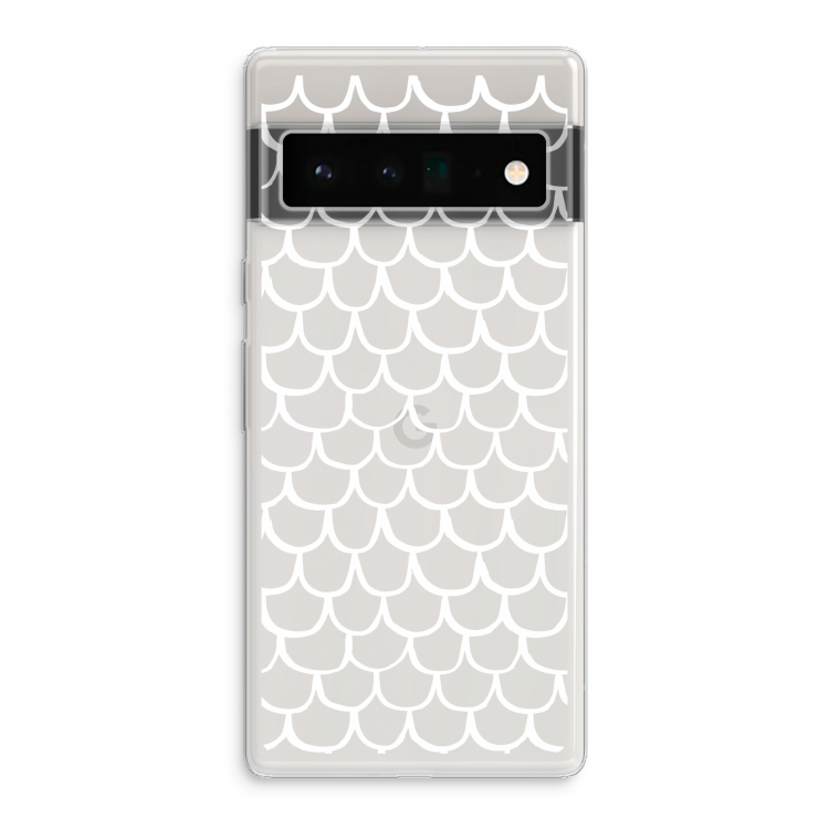 Dakpannetjes: Google Pixel 6 Pro Transparant Hoesje