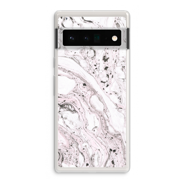 Mengelmoes: Google Pixel 6 Pro Transparant Hoesje