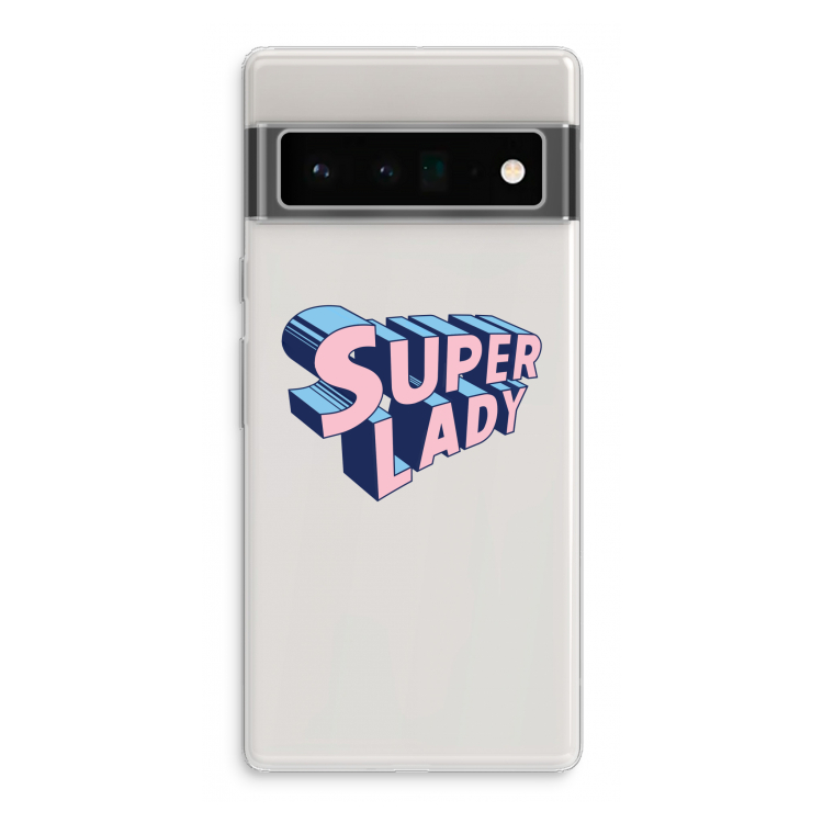 Superlady: Google Pixel 6 Pro Transparant Hoesje