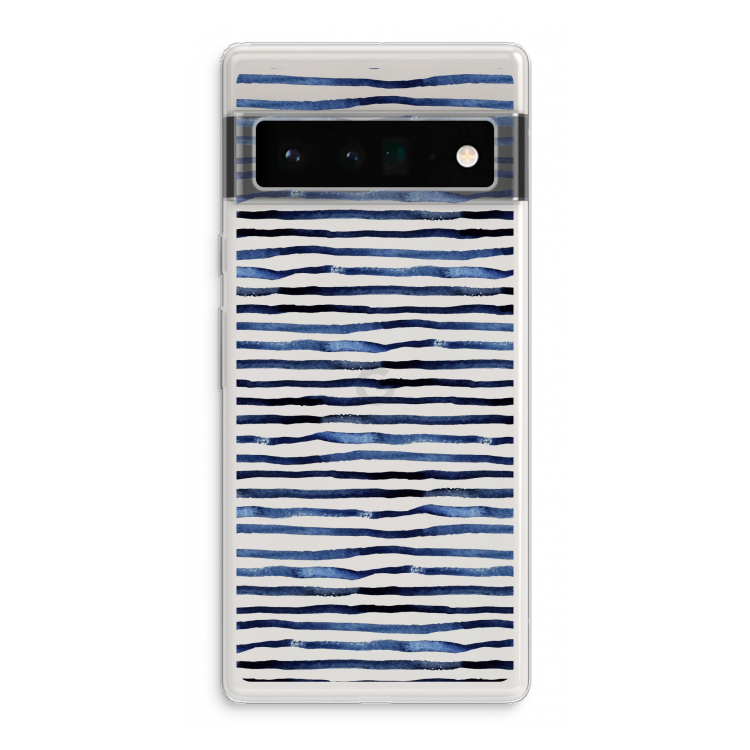 Verrassende lijnen: Google Pixel 6 Pro Transparant Hoesje