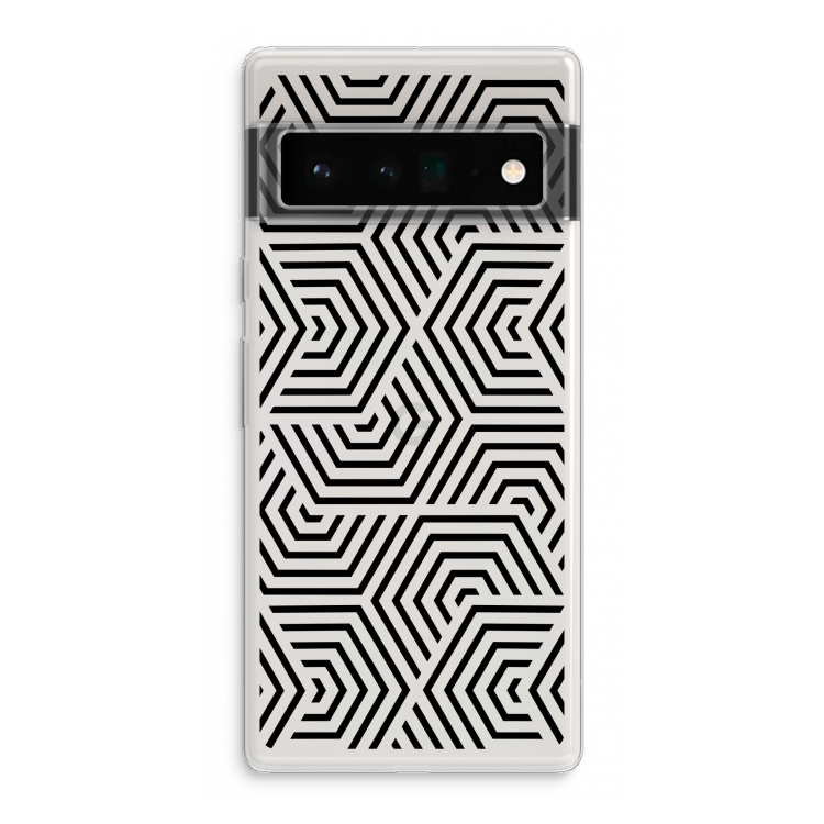 Magic pattern: Google Pixel 6 Pro Transparant Hoesje