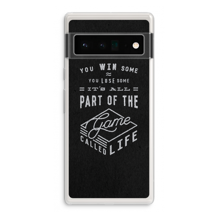 Life: Google Pixel 6 Pro Transparant Hoesje