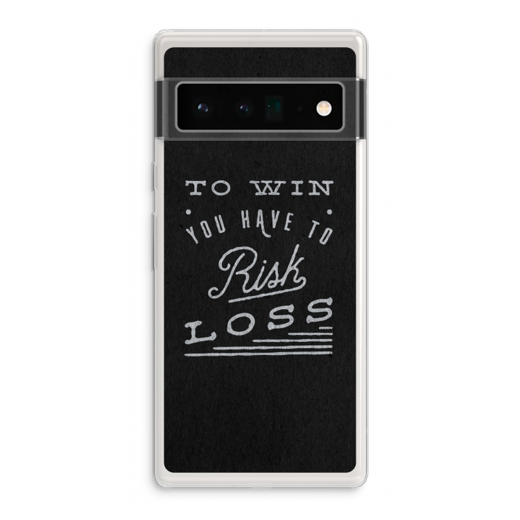 Risk loss: Google Pixel 6 Pro Transparant Hoesje