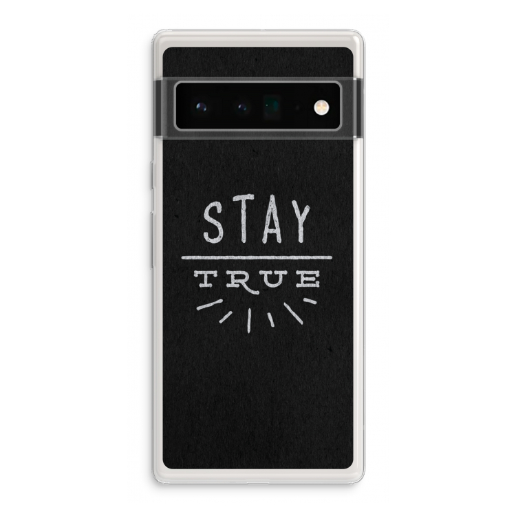 Stay true: Google Pixel 6 Pro Transparant Hoesje