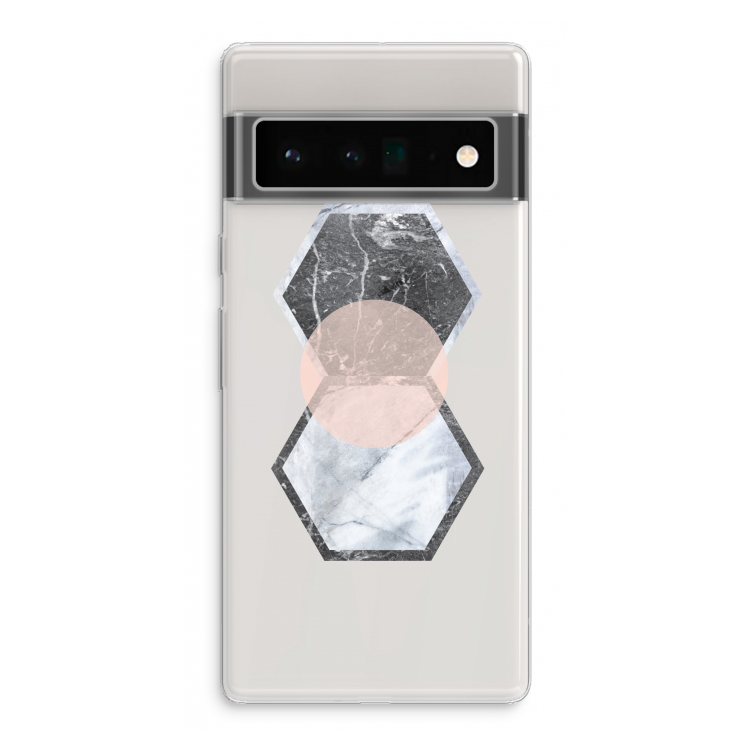 Creatieve toets: Google Pixel 6 Pro Transparant Hoesje