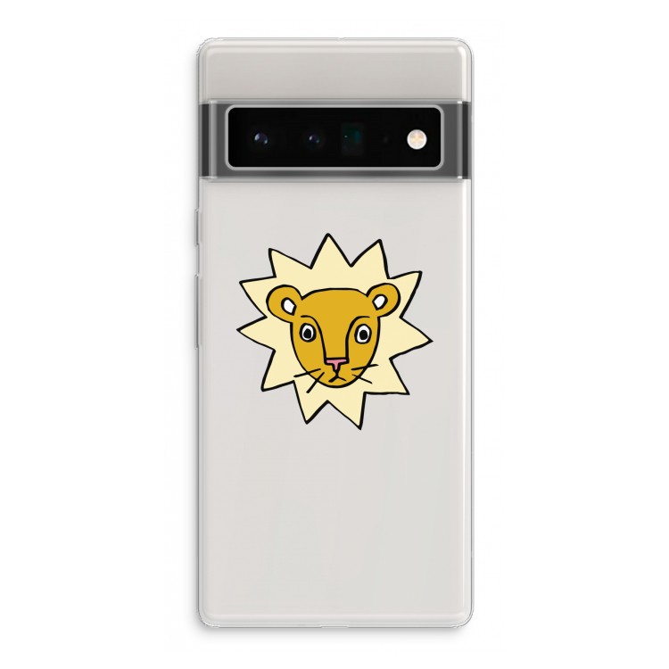 Kleine leeuw: Google Pixel 6 Pro Transparant Hoesje