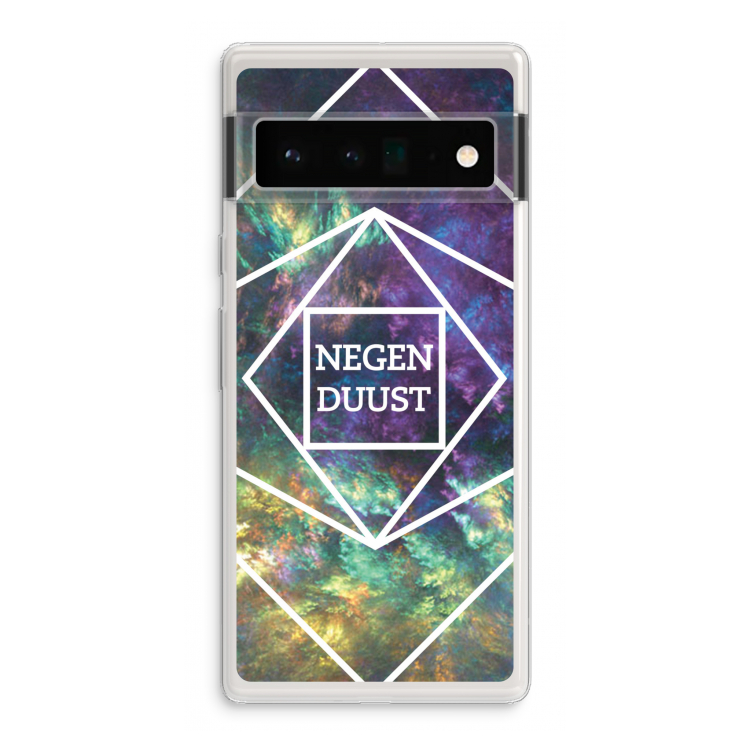 Negenduust ruimte: Google Pixel 6 Pro Transparant Hoesje