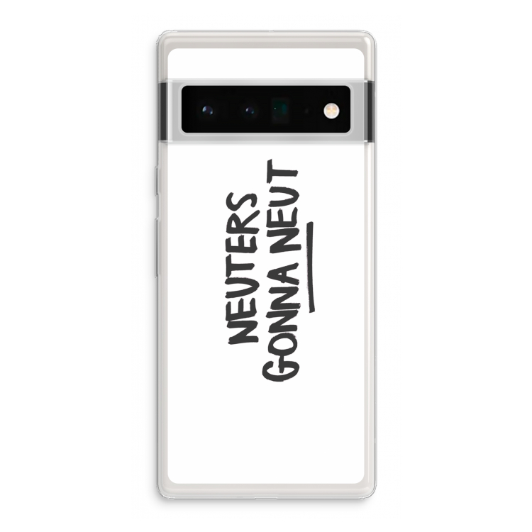 Neuters: Google Pixel 6 Pro Transparant Hoesje
