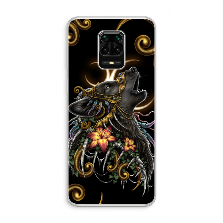 Huilende Wolf: Xiaomi Redmi Note 10 Lite Transparant Hoesje